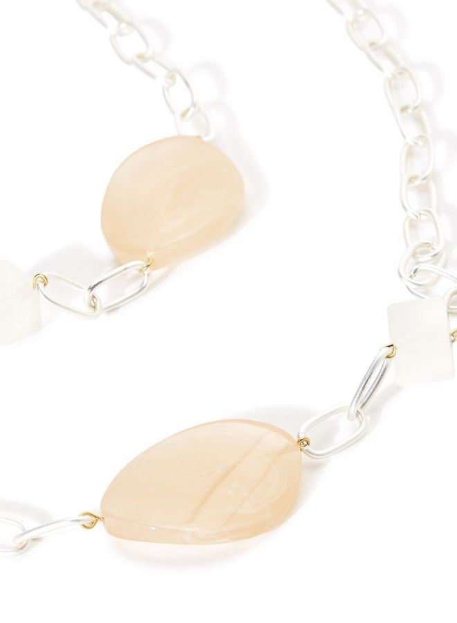 R&B Embellished Short Necklace With Lobster Clasp Closure  - Image 2