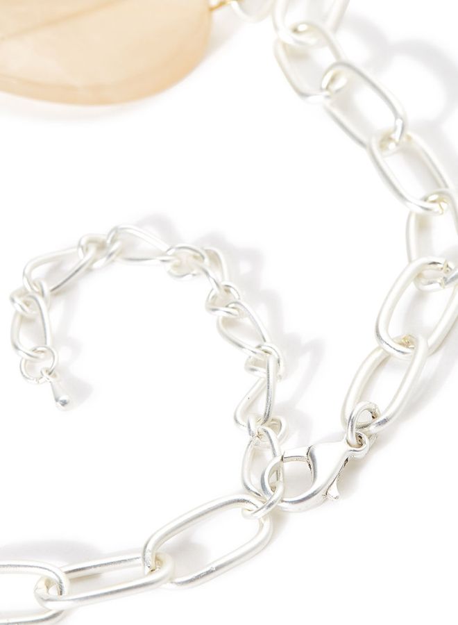 R&B Embellished Short Necklace With Lobster Clasp Closure  - Image 3