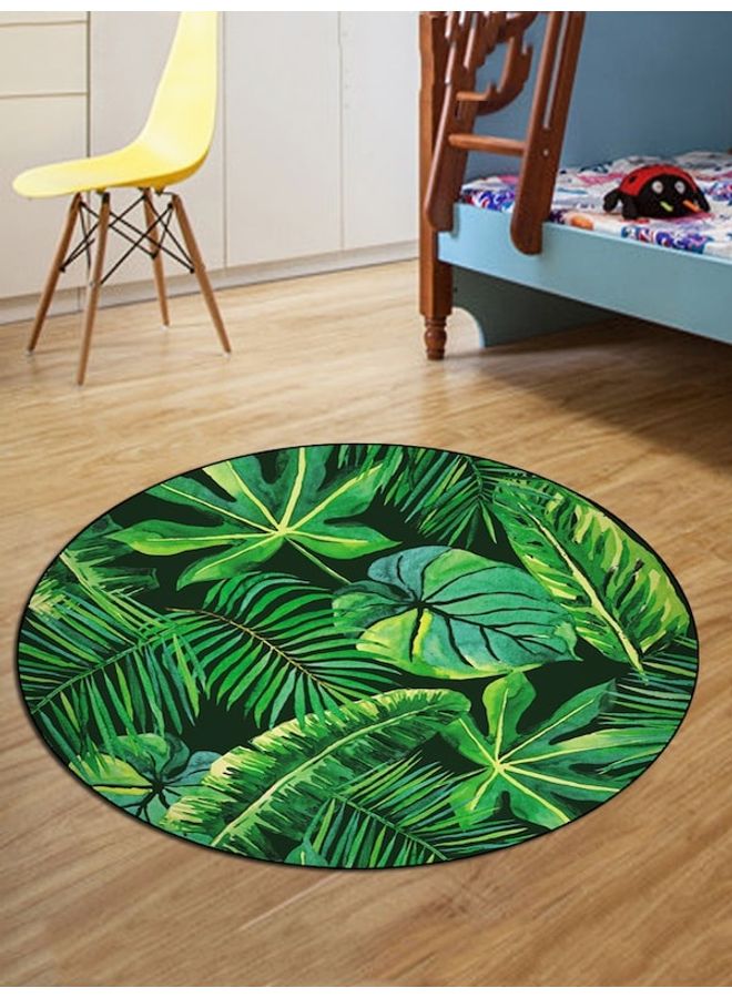 بساط أرضية لغرفة المعيشة مزين بطبعة أخضر 60x60سم  - Image 4