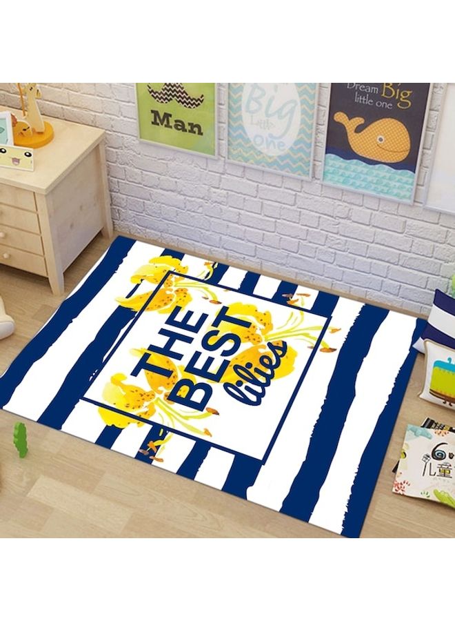 The Best Lilies Design Floor Rug Multicolour - Image 1