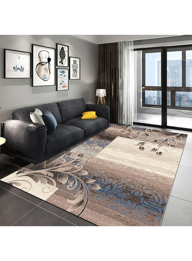 Printed Floor Rug Multicolour 120x160cm - Image 1