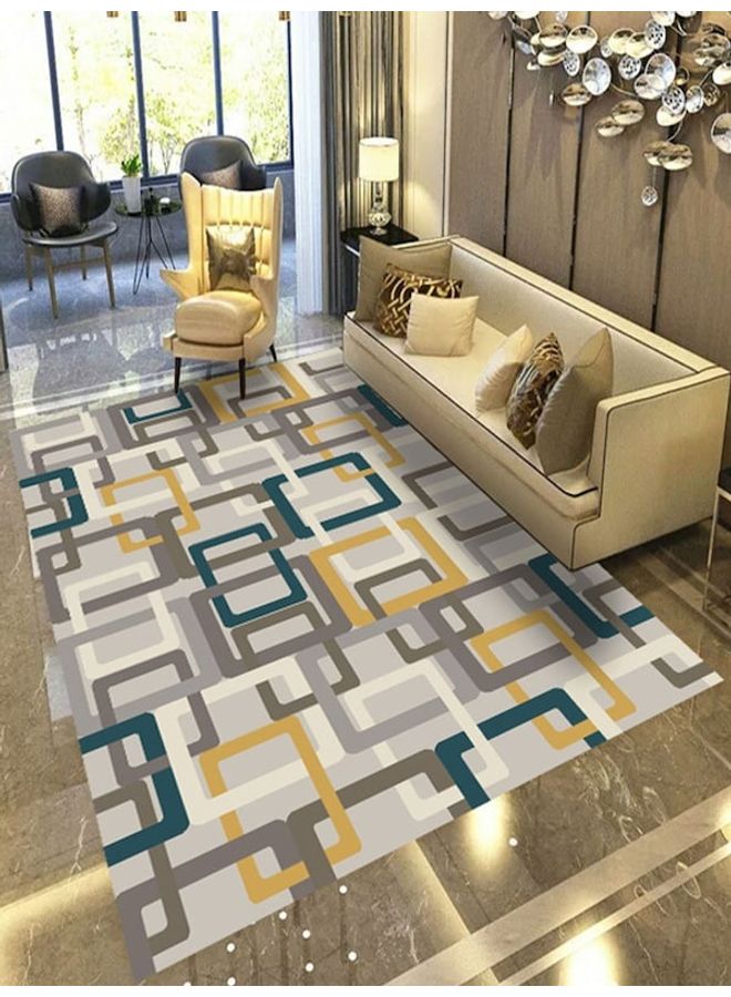 Printed Floor Mat Multicolour 80x120cm - Image 3