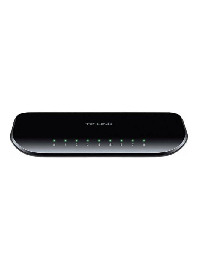 8-Port Business Desktop Gigabit Switch black 