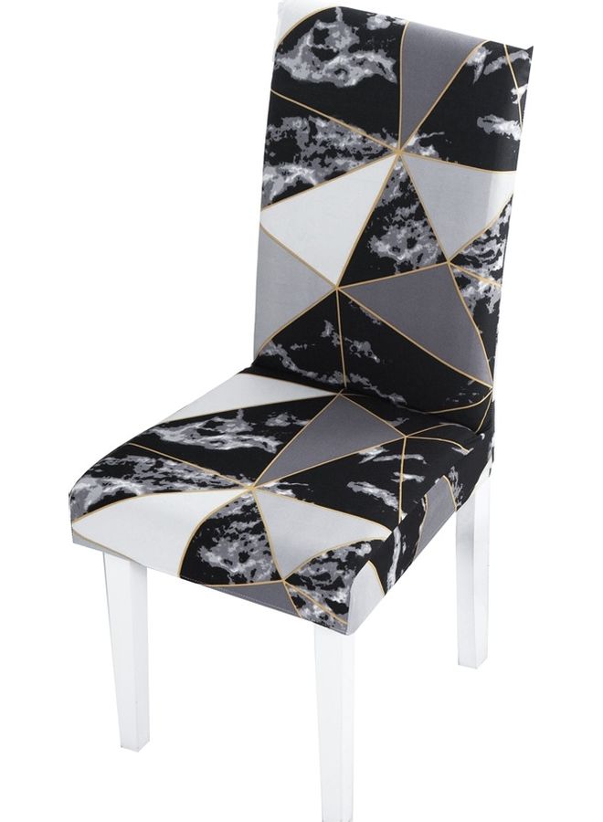 Sharpdo One-Piece Stretch Chair Cover Black 38 x 38 x 45cm  - Image 2
