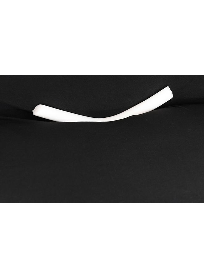 Sharpdo - 3-Seater Exquisitely Designed Wrinkle-free Full Coverage Stretchable Sofa Slipcover With 1xCusion Cover Black Length Stretch From 186 To 230cm - Image 1