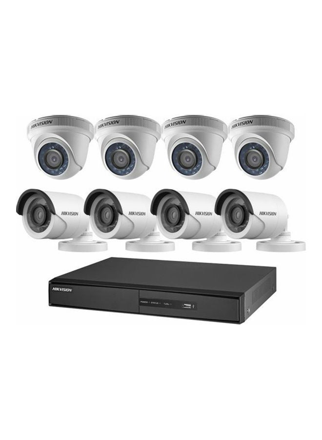 HIKVISION 8-Channel Security Camera System Full Video DVR Recorder