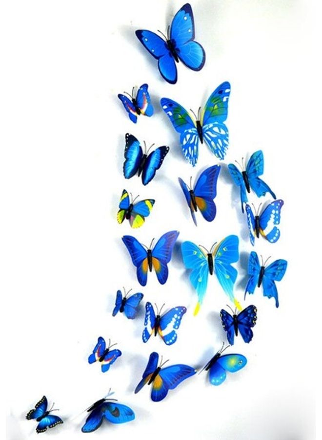 Generic - 12 Pieces Home Fridge Stickers Multicolour 60 x 90cm - Image 1
