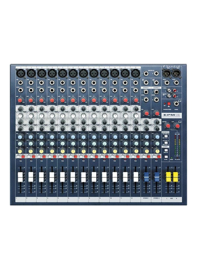 12-Channel Lexicon Effects Professional Audio Mixer EFX12 Multicolor