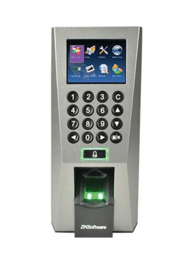 ZKTeco - Fingerprint Time Attendance And Access Control Machine Grey/Black - Image 1