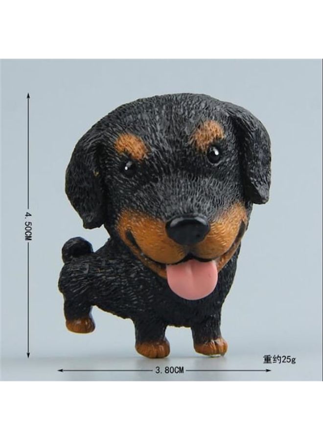 1 Piece Dog Model Cute Refrigerator Sticker Multicolour 60x90cm - Image 5