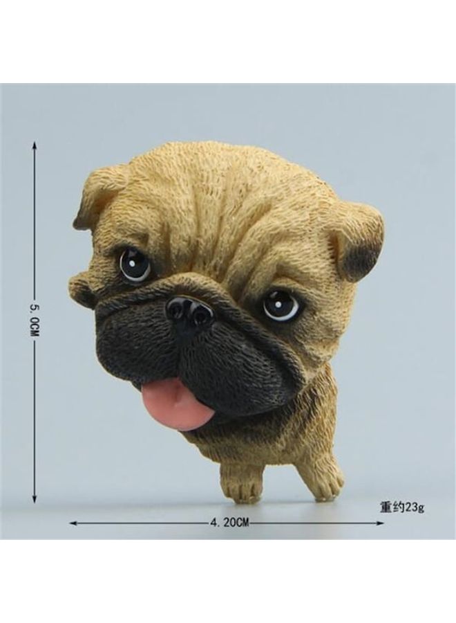 1 Piece Dog Model Cute Refrigerator Sticker Multicolour 60x90cm - Image 4