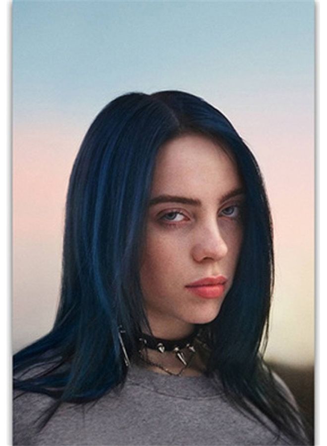 Billie Eilish Don't Smile At Me Themed Poster Multicolour 40x60cm