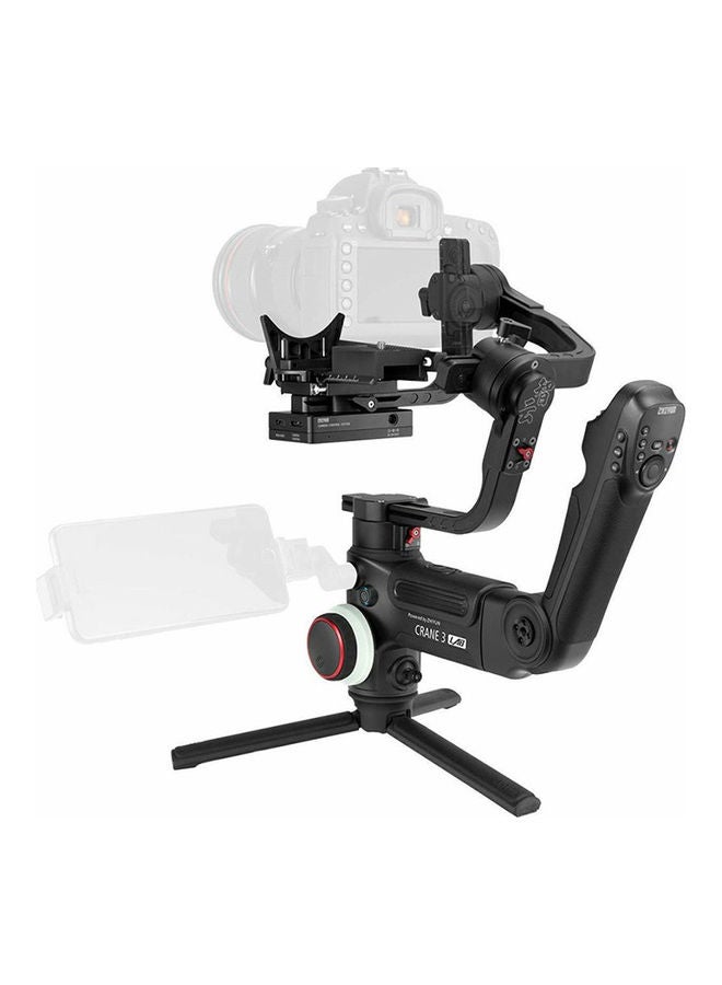 Zhiyun - Tech Crane 3 Lab Handheld Dslr Camera Stabilizer Black - Image 1