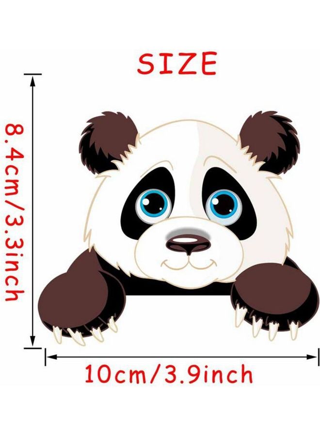 1-Piece Colour Switch Panda Wall Sticker Multicolour 60 x 90cm - Image 1