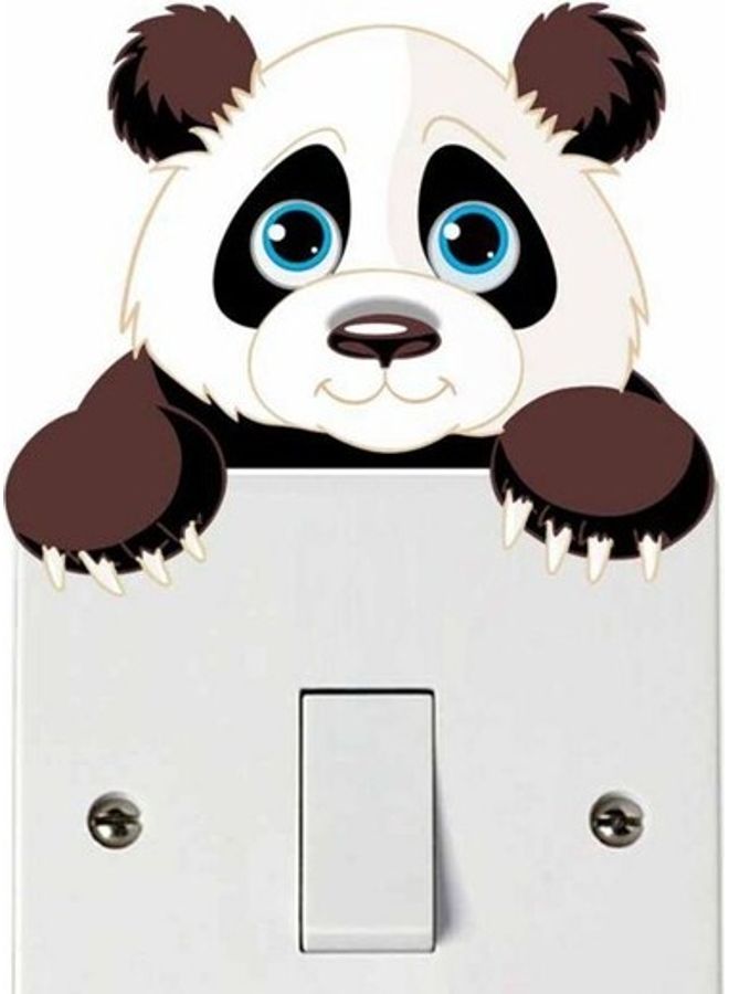 1-Piece Colour Switch Panda Wall Sticker Multicolour 60 x 90cm - Image 2