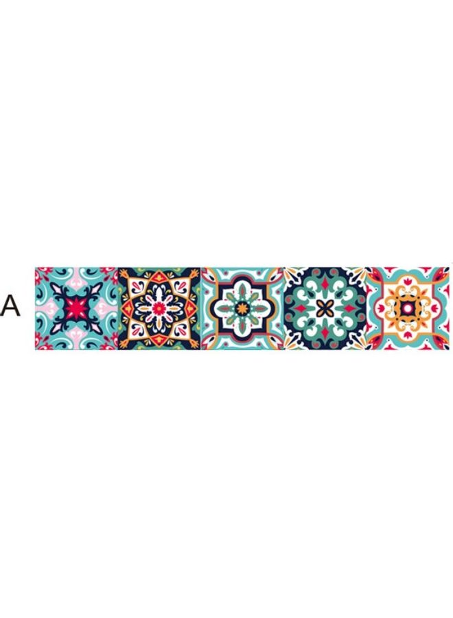 ملصق جداري بتصميم أوروبي مبتكر ثلاثي الأبعاد متعدد الألوان 60 x 90سم - Image 1