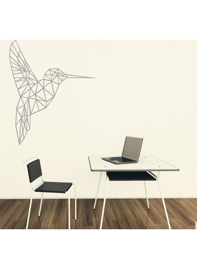 1-Piece Cute Bird Stair Pattern Wall Sticker Brown 60x90cm  - Image 2