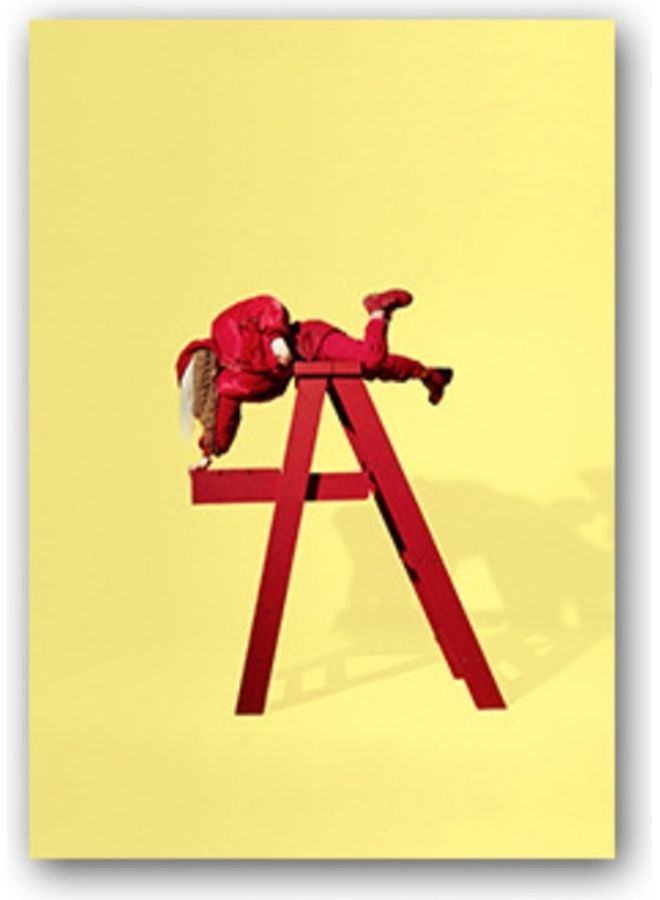 Billie Eilish Don't Smile At Me Themed Poster Yellow/Red 51x69cm