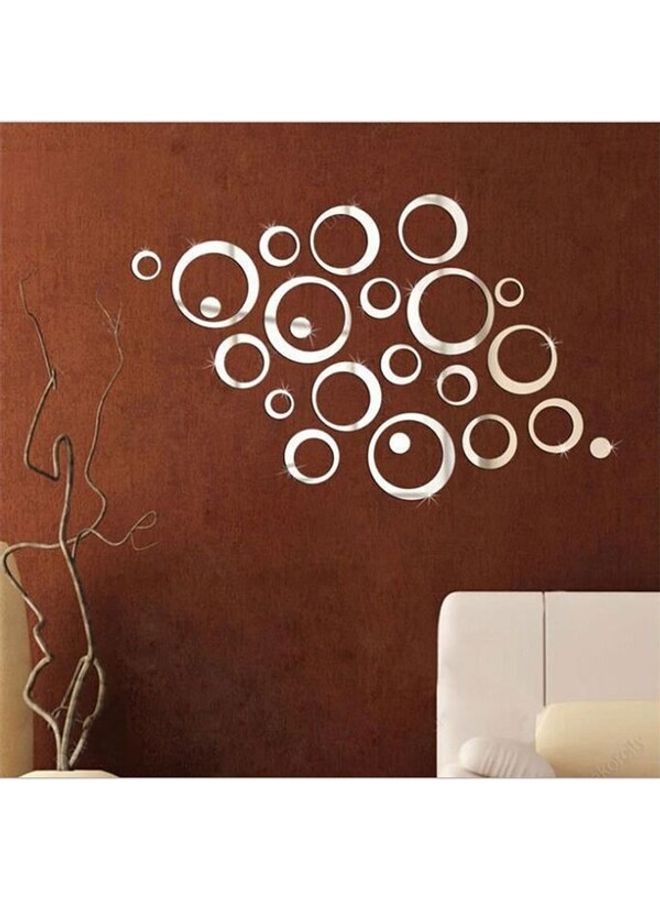 6 Piece Wall Sticker Ring Shaped Gold 60x90cm - Image 3