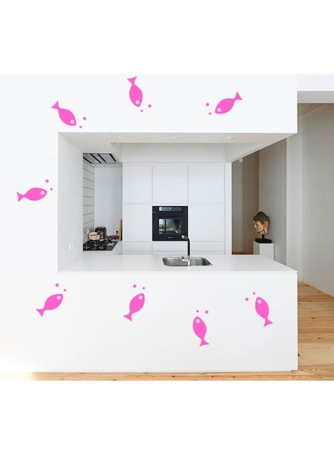 1-Set Cartoon Goldfish Kids Room Wall Decal Sticker Multicolour 60x90cm - Image 2