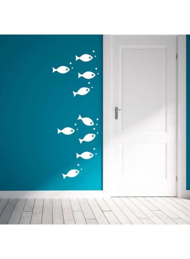 1-Set Cartoon Goldfish Kids Room Wall Decal Sticker Multicolour 60x90cm - Image 4