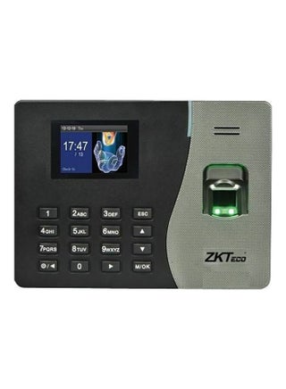 جهاز تسجيل وقت الحضور ببصمة الإصبع رمادي/أسود - v1610674591/N43746669A_1
