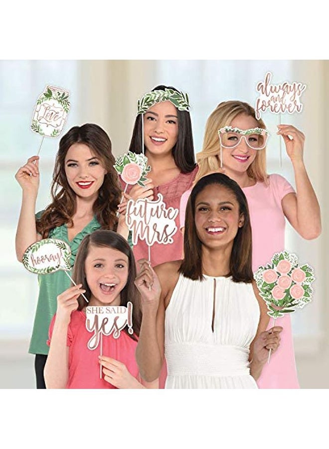 Amscan 13-Piece Love And Leaves Photo Props