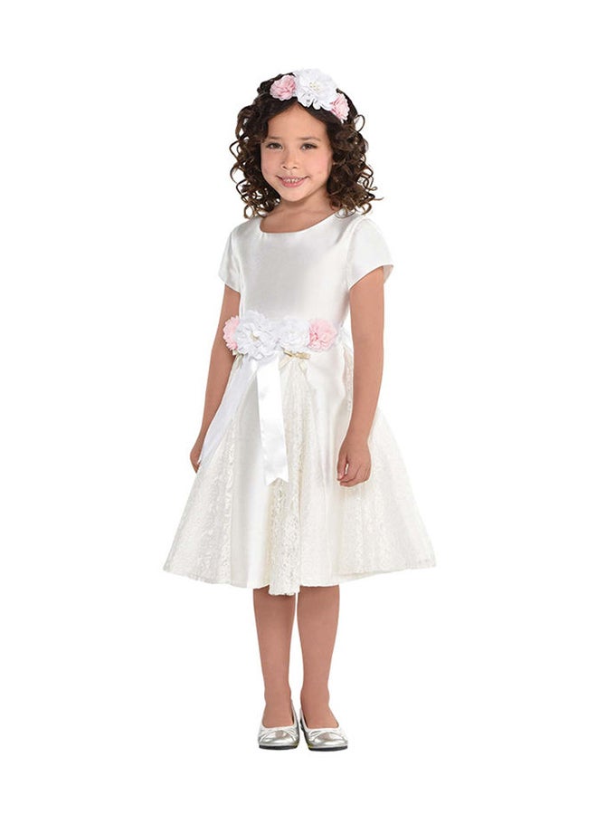Amscan FLOWER GIRL SASH AND HEADBAND KIT M