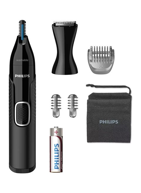 NT5000 Nose And Ear Trimmer Set Black Black 13grams