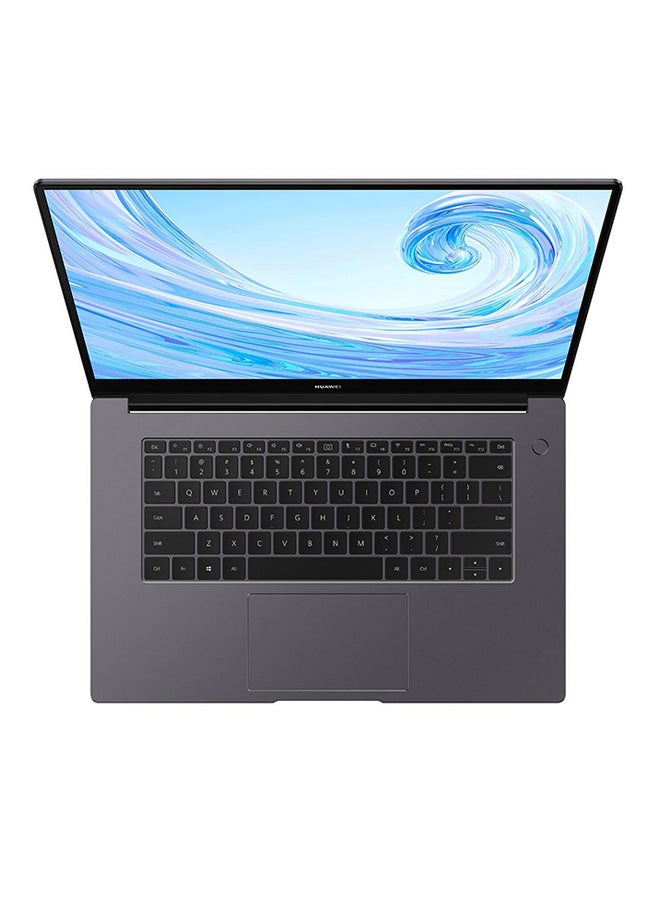 HUAWEI - Matebook D15 With 15.6-Inch Display, Ryzen 7 Processor/8GB RAM/512GB SSD/AMD Radeon Vega 8 Graphics English/Arabic Space Grey - Image 1
