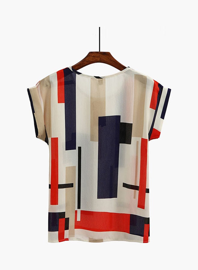 قميص بفتحة رقبة دائرية - Image 2