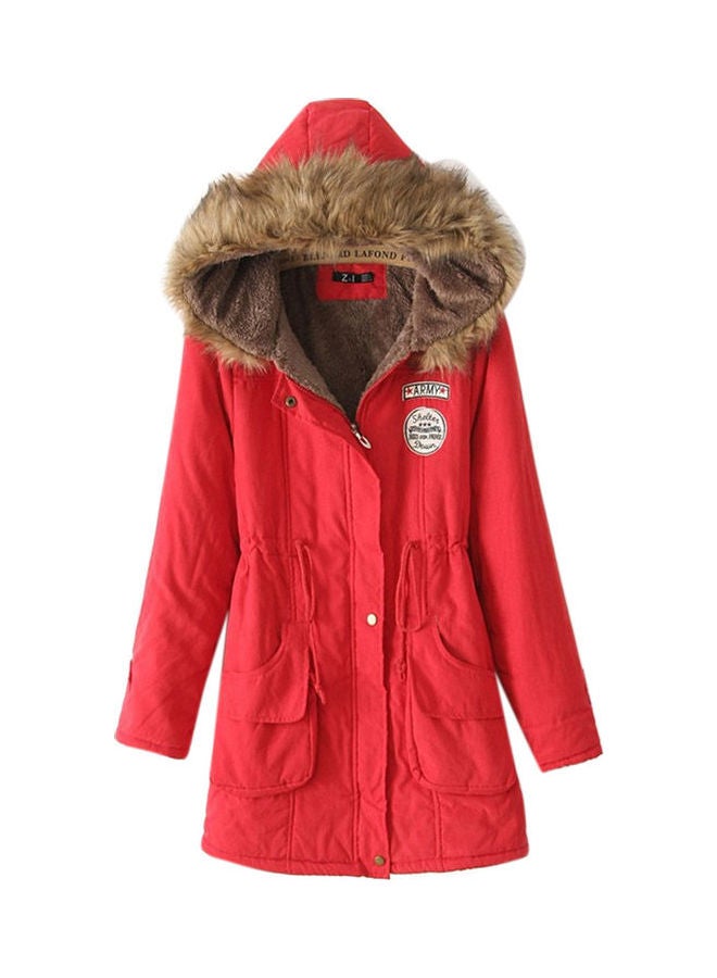Winter Coat Red - Image 1