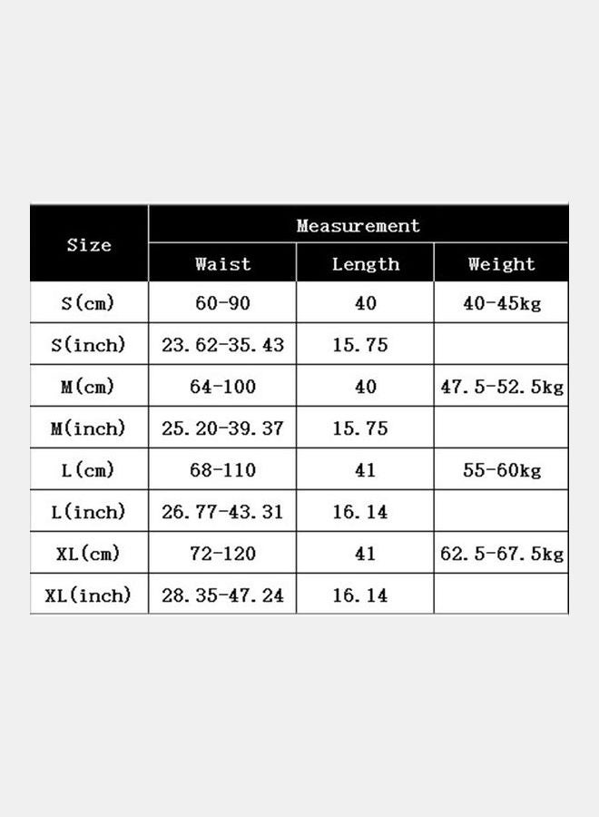 تنورة بقصة ضيقة من الأعلى وواسعة من الأسفل وخصر مرتفع الأسود / الأزرق - Image 3