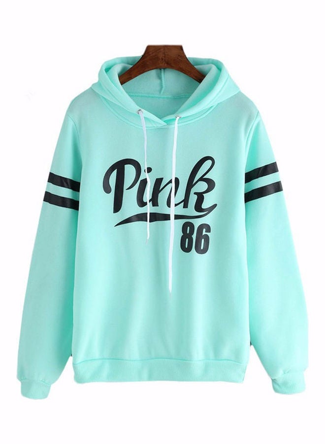 Generic - Printed Hoodie Green/Black - Image 1