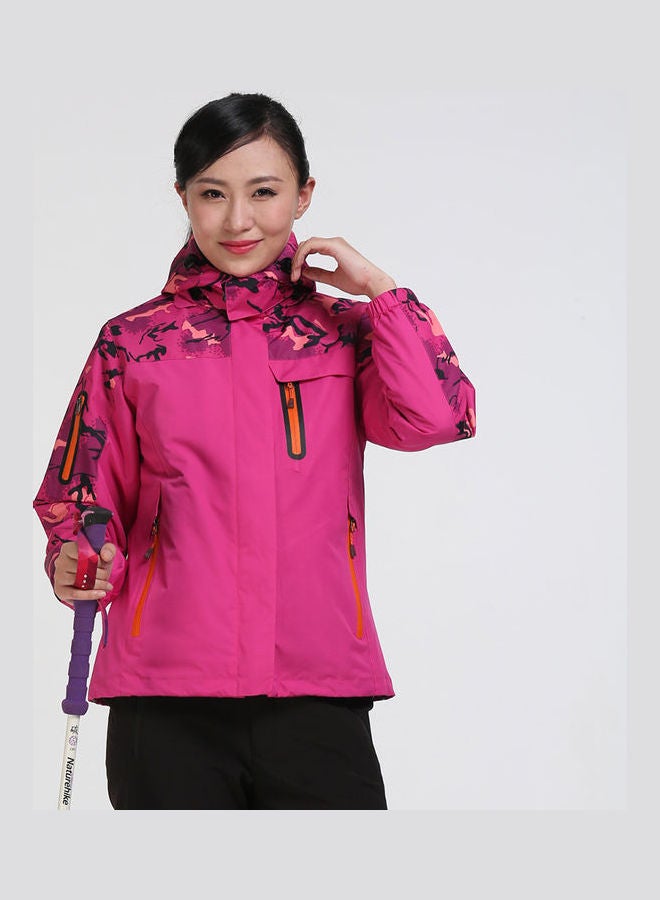 Printed Sports Jacket Pink - Image 1