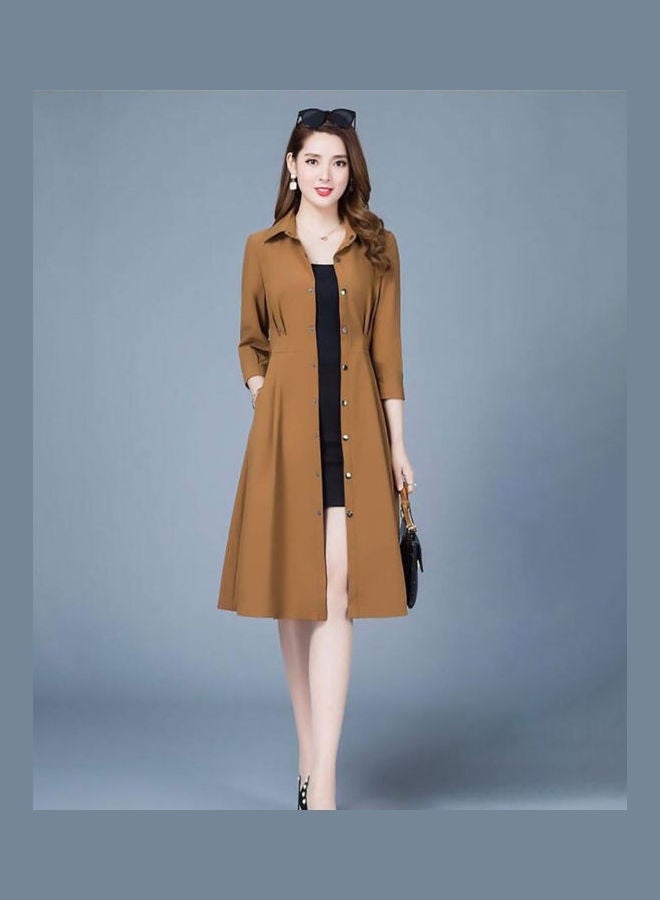 Solid Coat Caramel - Image 1