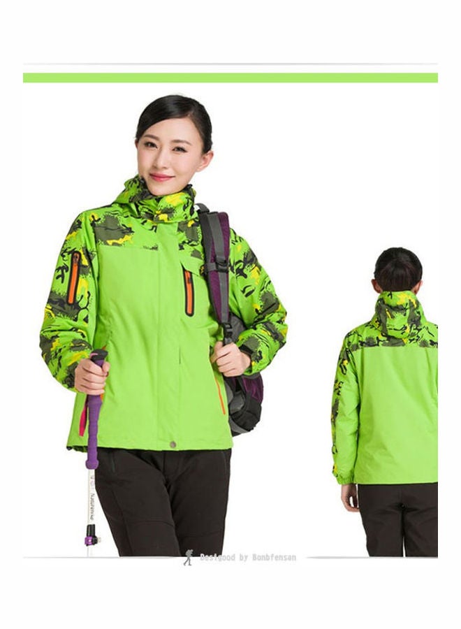 Printed Sports Jacket Green - Image 2