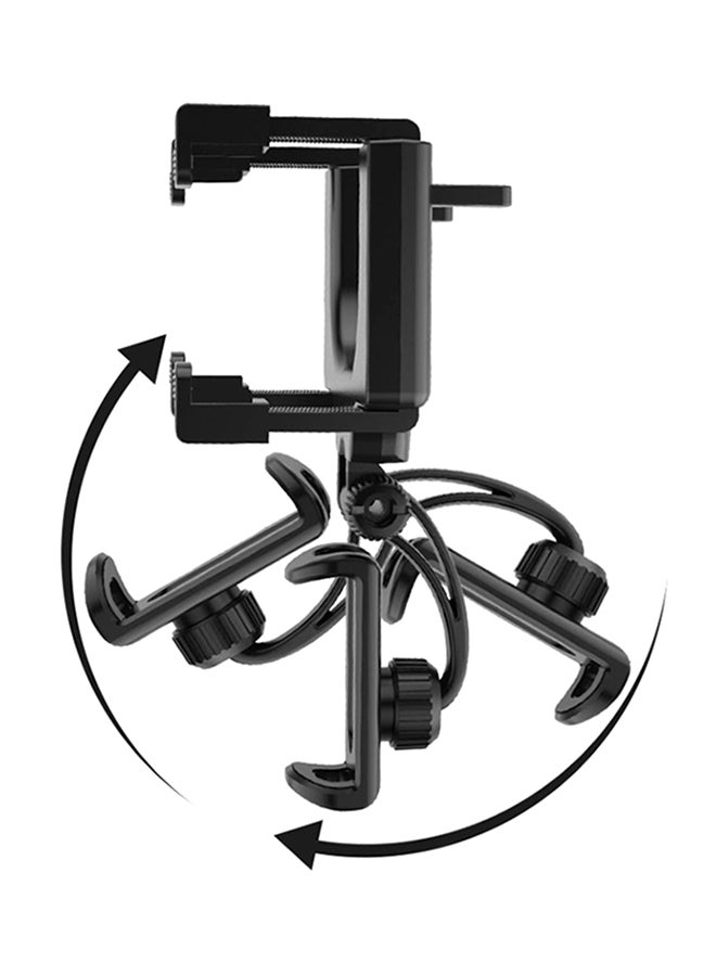 AMTCO Universal Rearview Mirror Car Mount For Most Mobile Phones Black  - Image 2