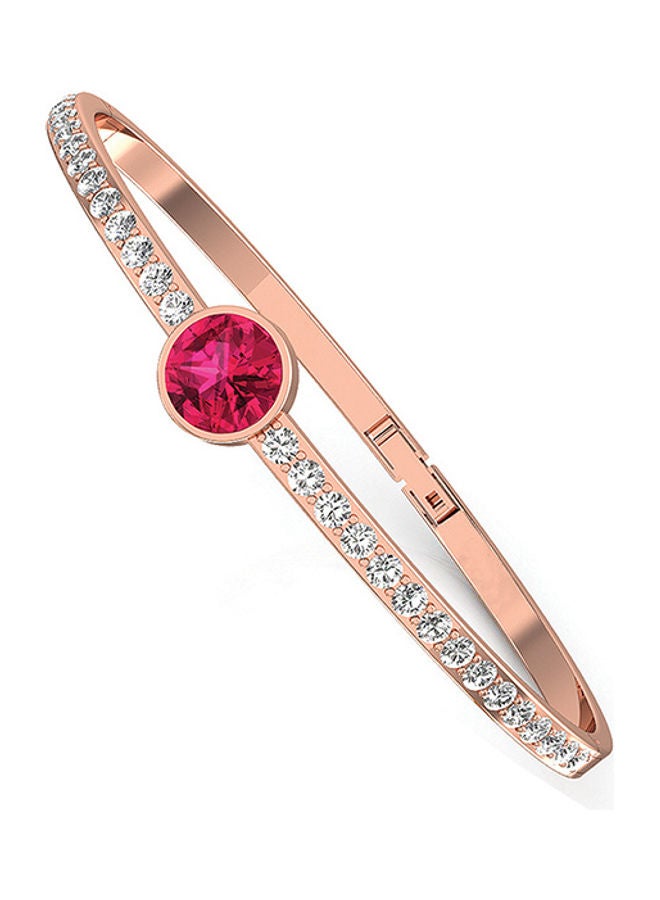 3-Piece Crystal Studded Bangle Set  - Image 4