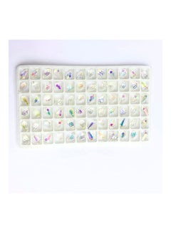 Generic 72-Piece Drop Shaped Glass Crystal  - Image 1