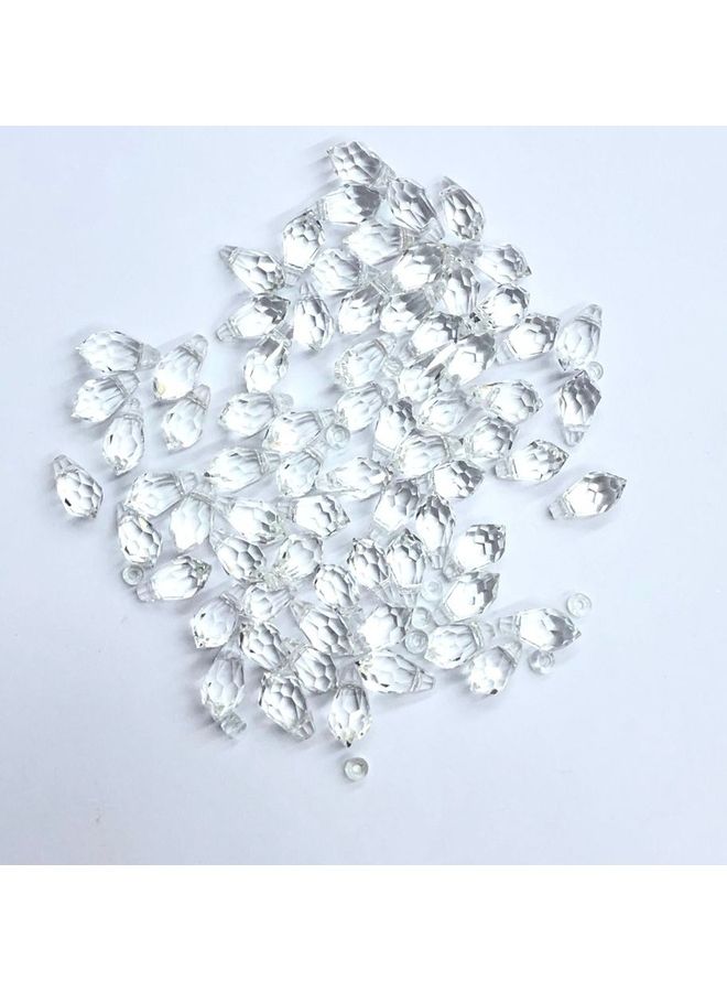 Generic 72-Piece Drop Shaped Glass Crystal  - Image 2