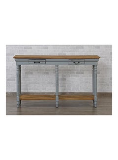 Zoilian Console Table Brown/Grey 44x91x155cm