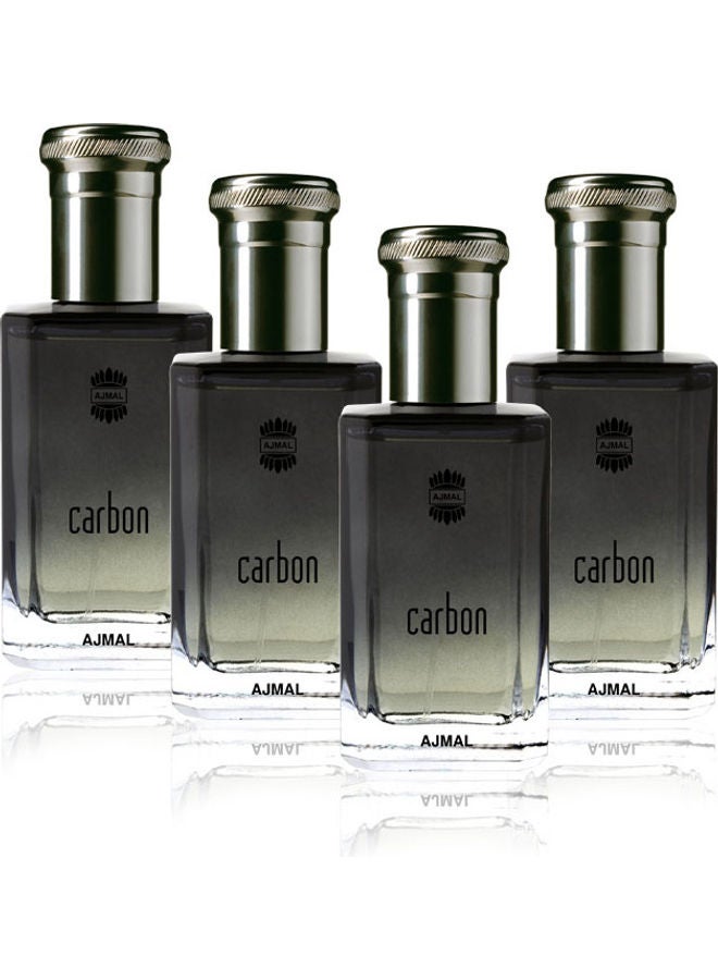 Ajmal Pack of 4 In 1 - Carbon Body Spray 4 x 100ml 4*100ml 