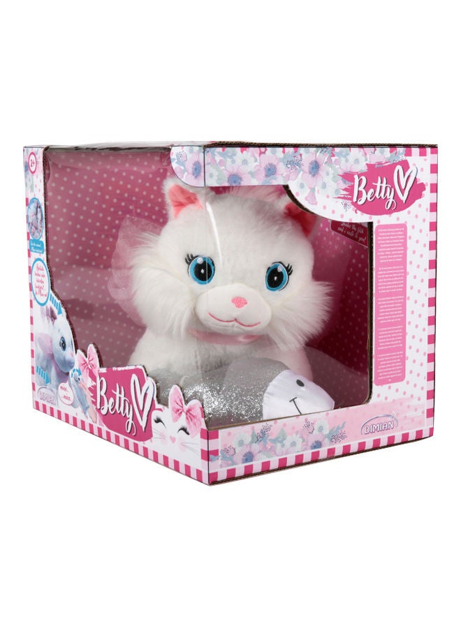 Bambolina Plush Betty Walking Cat 10cm 