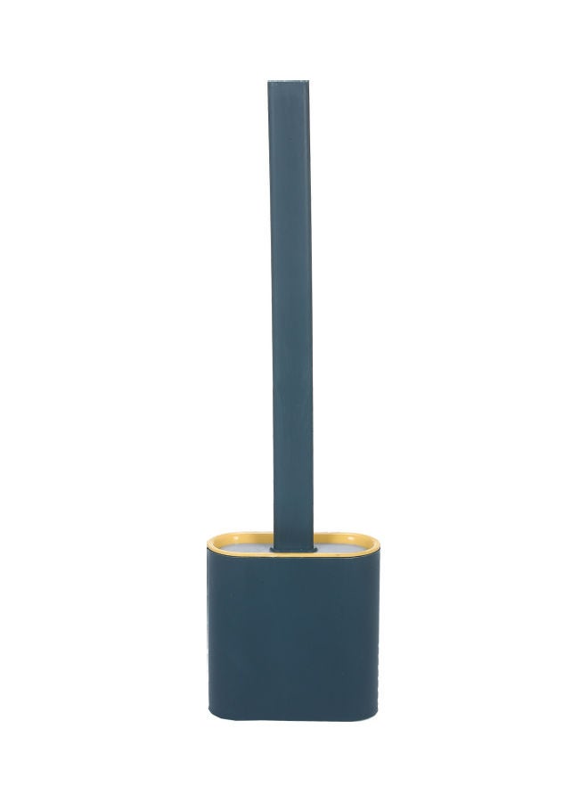 فرشاة مرحاض مسطحة مع حامل أخضر 36 x 4.80سم