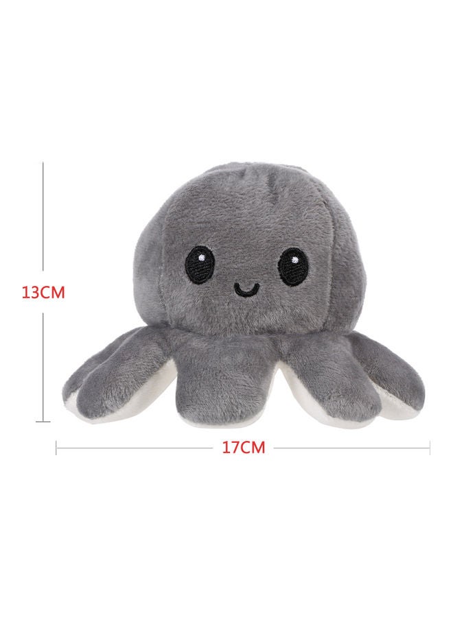 Reversible Octopus Plush Toy 13x17cm 