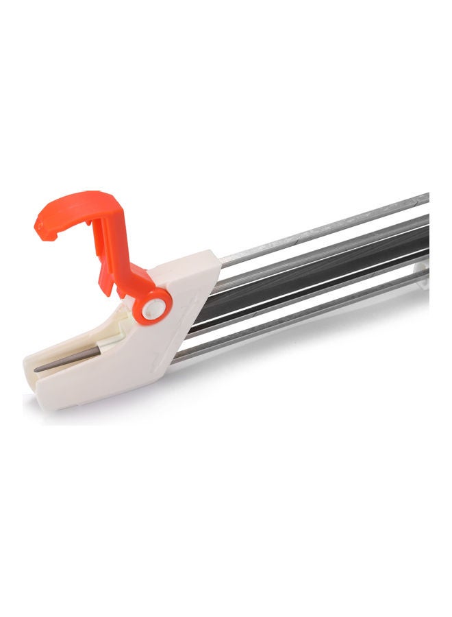 Mini Manual Sanding Chains-Tool Silver/White/Orange 41 x 2cm  - Image 2