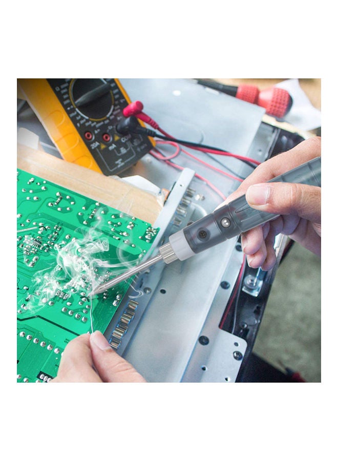 كيه كيه مون كاوية لحام صغيرة الحجم وقابلة للحمل مع مجموعة ملحقات أزرق 170x19مم - Image 4