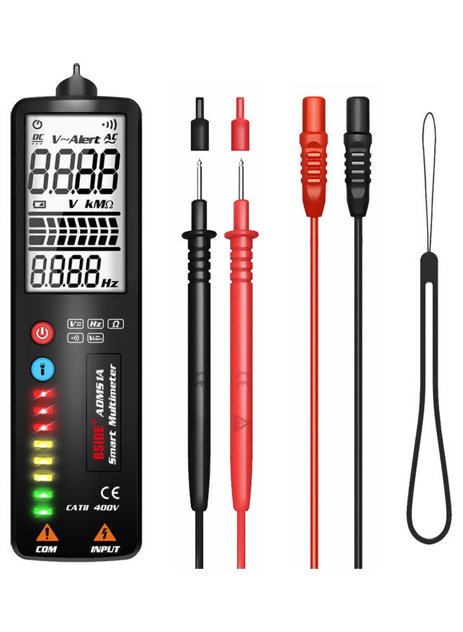 RMS Digital Multimeter And Voltage Detector Multicolour 16.30 x 2.70cm 