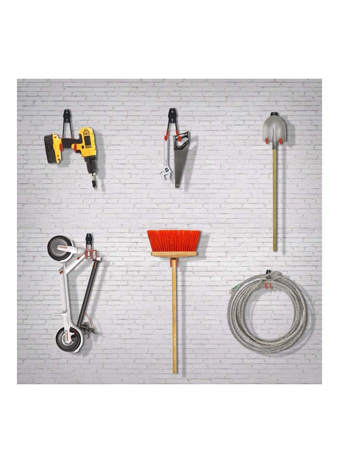 12-Piece Garage Hooks With Accessories Orange/Black  - Image 3